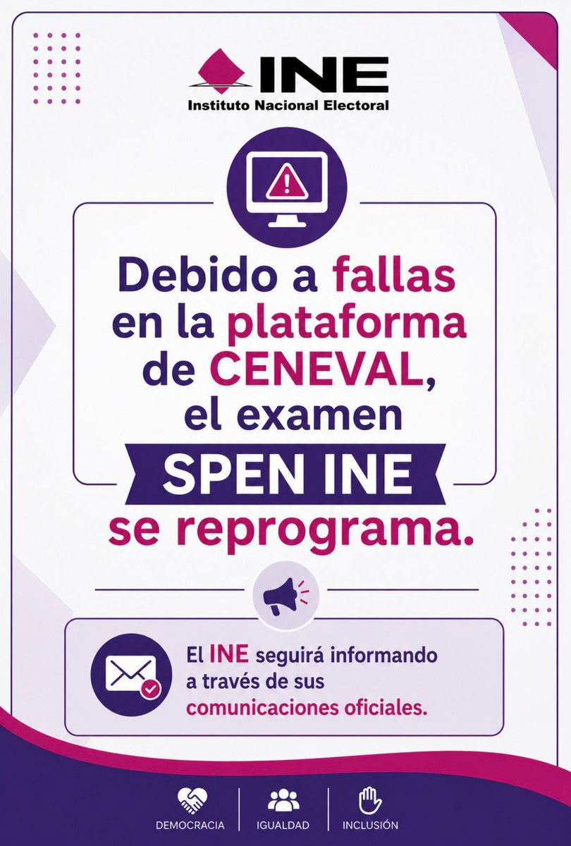 INE MORELOS tweet media