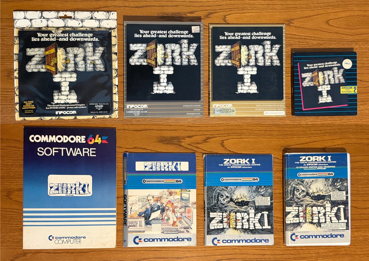 I just received my Sega Saturn CD version of Zork I from Japan