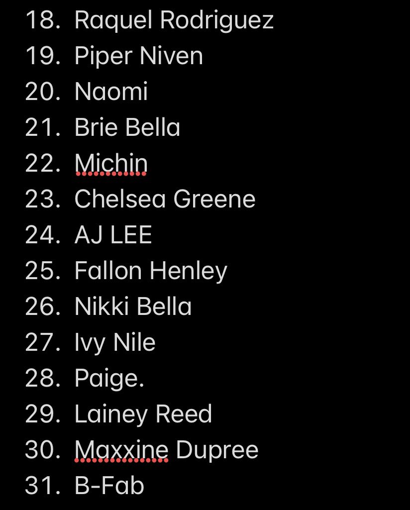 ALEXA, RHEA, AJ, CHAR, ASUKA, BLAKE, BIANC,STAN tweet media