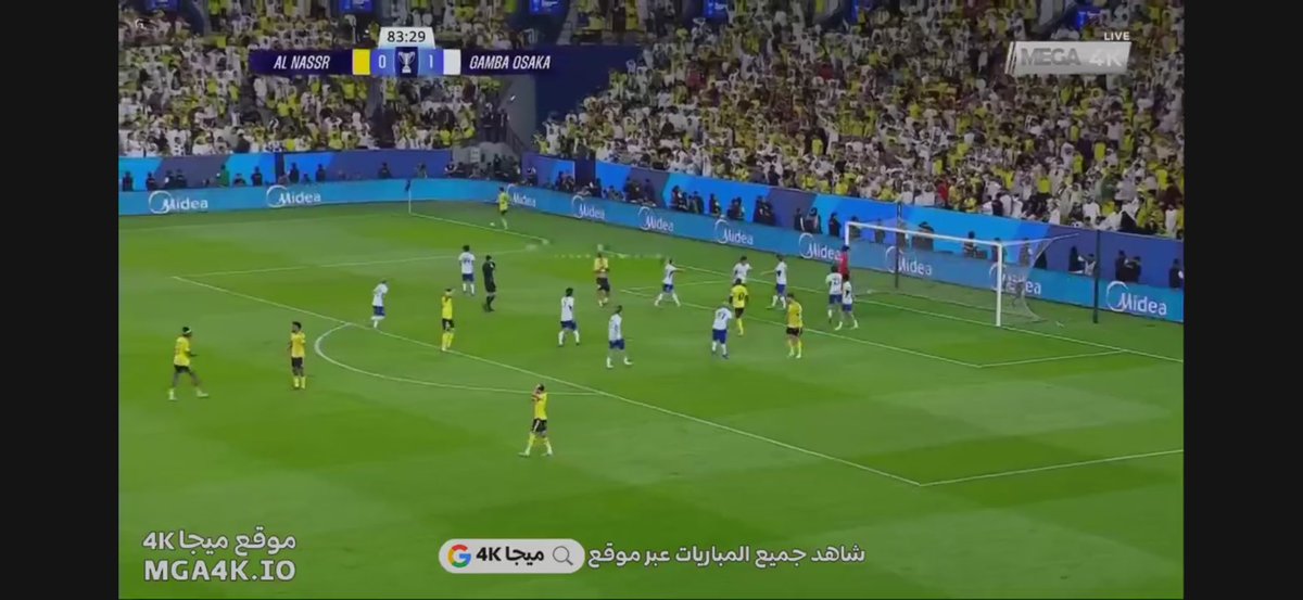 ire11z's tweet photo. ياعيال حارسهم فحلل والله #النصر_غامبا_اوساكا https://t.co/KaAmaxASiF