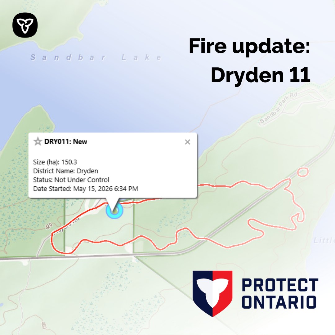 Ontario Forest Fires tweet media