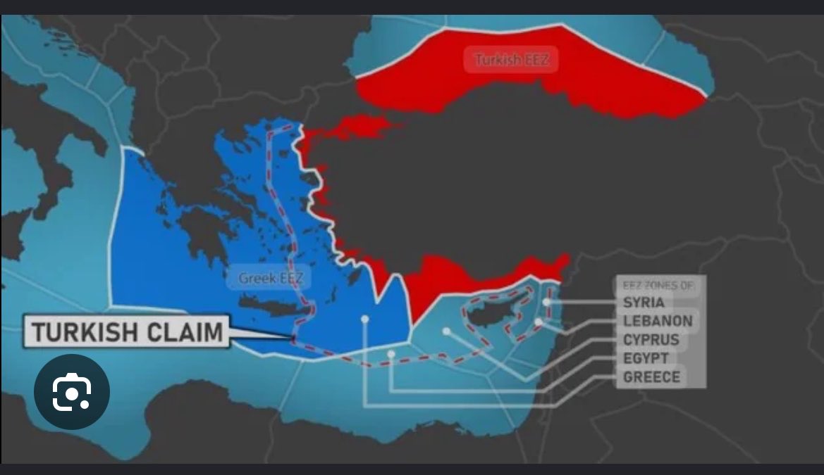 PolyOctopi's tweet photo. @er_barbarbar @nikicaga You purposefully show a map with only a portion of turkeys EEZ to skew the balance. https://t.co/sgdb8z0LWq
