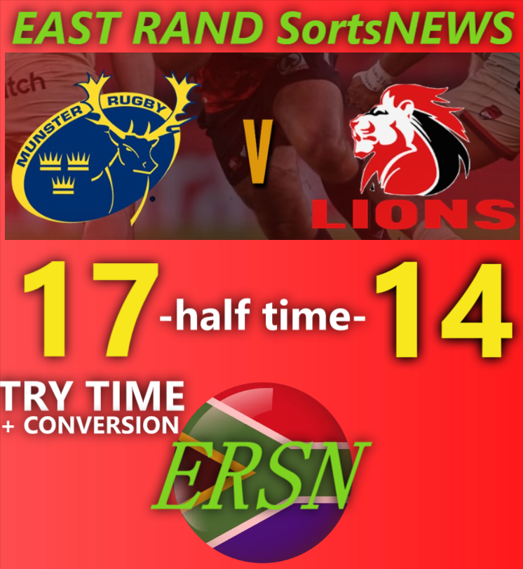 #ForOurCity | #LionsPride🦁 First Half Try Time + Conversion Munster 17 ...