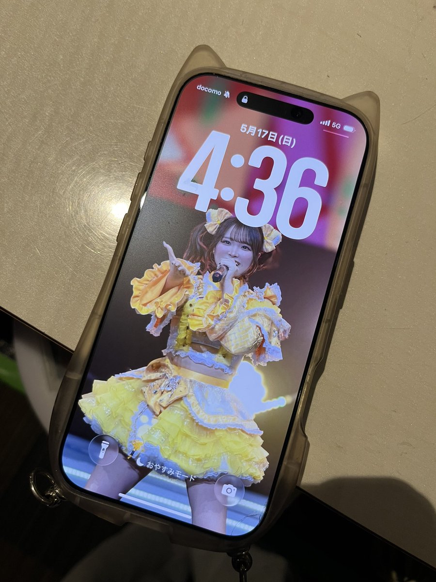 もゆのロック画面(⸝⸝´𐋣`⸝⸝)❤︎