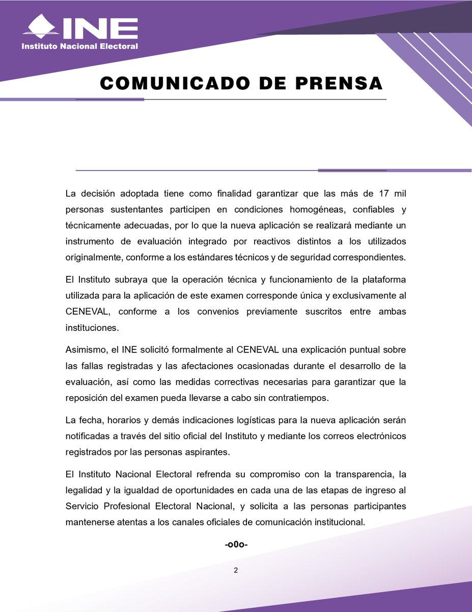 INE MORELOS tweet media