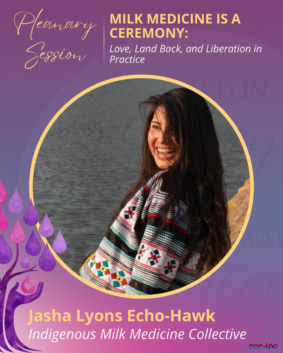 USbreastfeeding's tweet photo. Join us for “Milk Medicine is a Ceremony: Love, Land Back, and Liberation in Practice” Plenary Session at #NBCC26. This session centers Indigenous knowledge &amp; community care to reimagine infant feeding systems rooted in justice &amp; intergenerational wisdom. https://t.co/9lkPdx4AiR https://t.co/lbqfDXEKB1