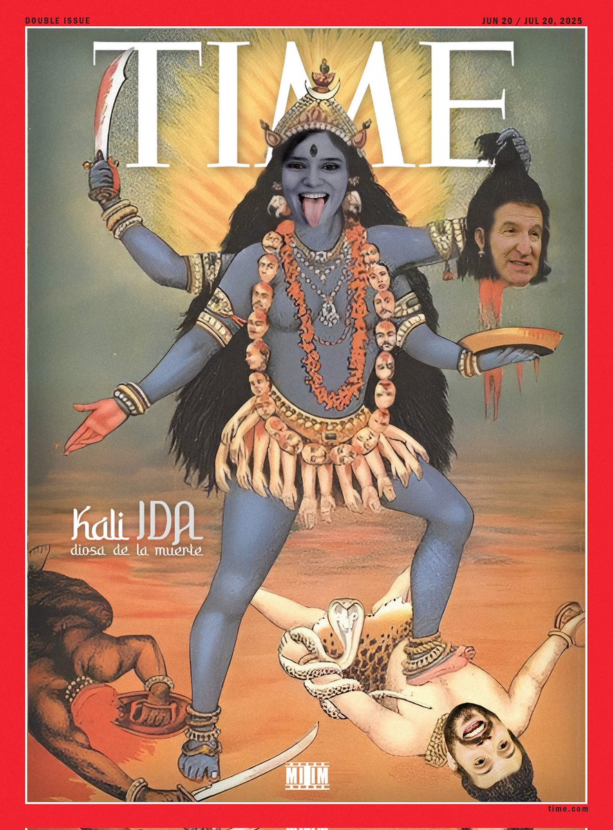 MISIMAGS's tweet photo. KALI IDA Diosa de la muerte 
#ayusoaprisión7291 https://t.co/N69FLgvMzt