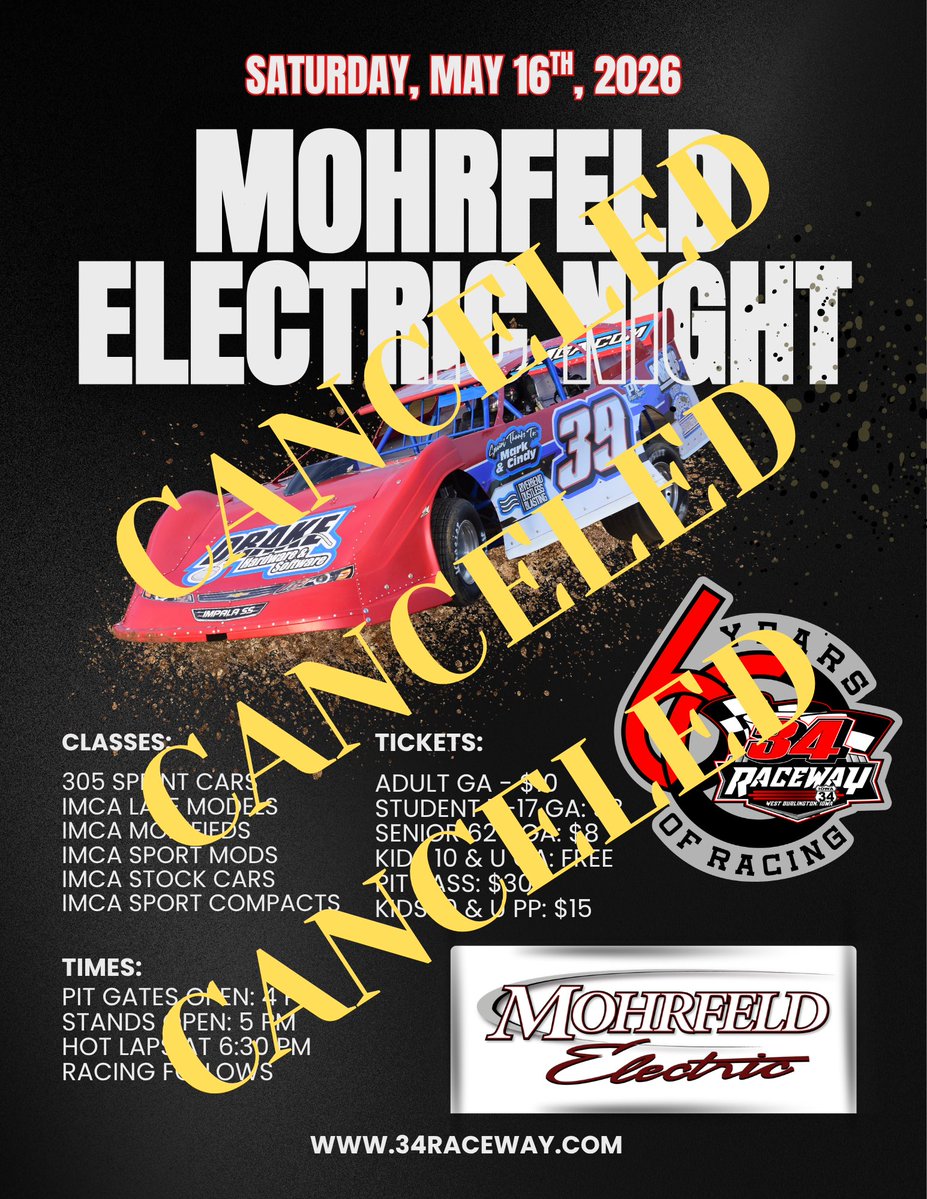 34 Raceway tweet media