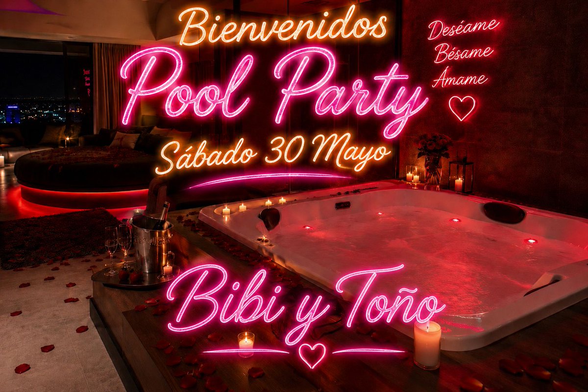 SwingerMorenos's tweet photo. Ya estamos mas que puestos, listos para divertirnos!! @IsaIker 
@poolparty
Ya solo 15 dias 🥵🫦🔥 https://t.co/oeX6Se3yzV