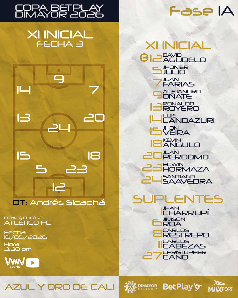 Atlético Fútbol Club tweet media
