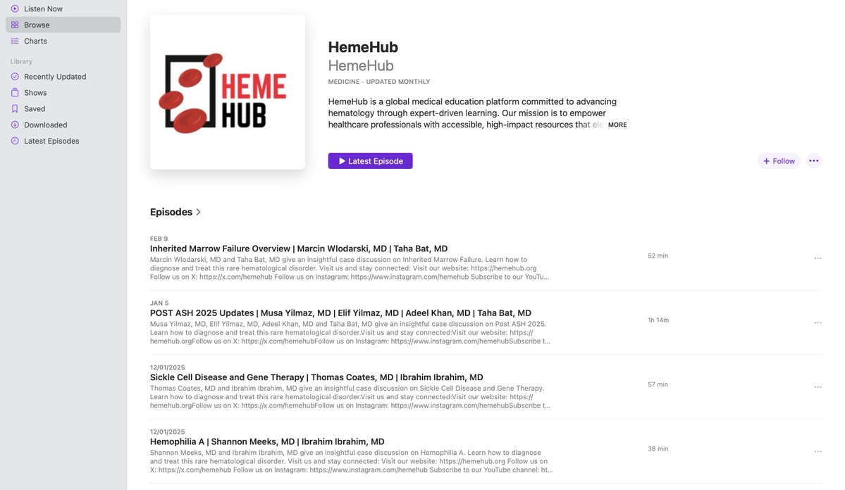 HemeHub tweet media