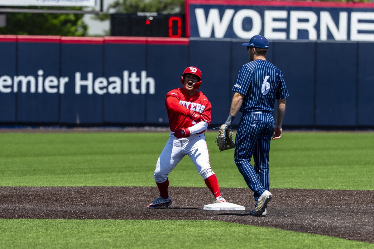 DaytonBaseball's tweet photo. That’s a wrap on FlyBoys 2026 season ✈️

Thank you for a record-breaking season full of home runs and clutch games. See you next spring, Flyer Faithful 😤

#FlyBoys // #GoFlyers https://t.co/ISLLVkPjsx