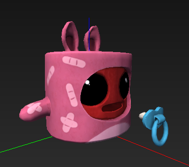 SuperMeatWorld's tweet photo. Despite being a pivotal character in Super Meat Boy Forever and appearing in pre-release material, Nugget only makes a cameo in Super Meat Boy 3D as a picture at the end of a level in World 5, Visceraville.

She does, however, have a full 3D model in the files of the demo. https://t.co/G5mdlh71ME