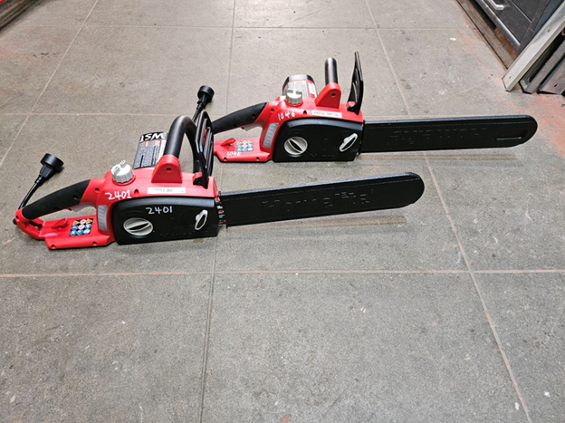WSToolLibrary's tweet photo. Thanks to an air pollution prevention grant from the Washington Department of Ecology, we have 6 new chainsaws available to lend. These electric chainsaws prevent up to 750 grams of Ozone from forming compared to a 2-stroke chainsaw. https://t.co/WXO6FfOEtY