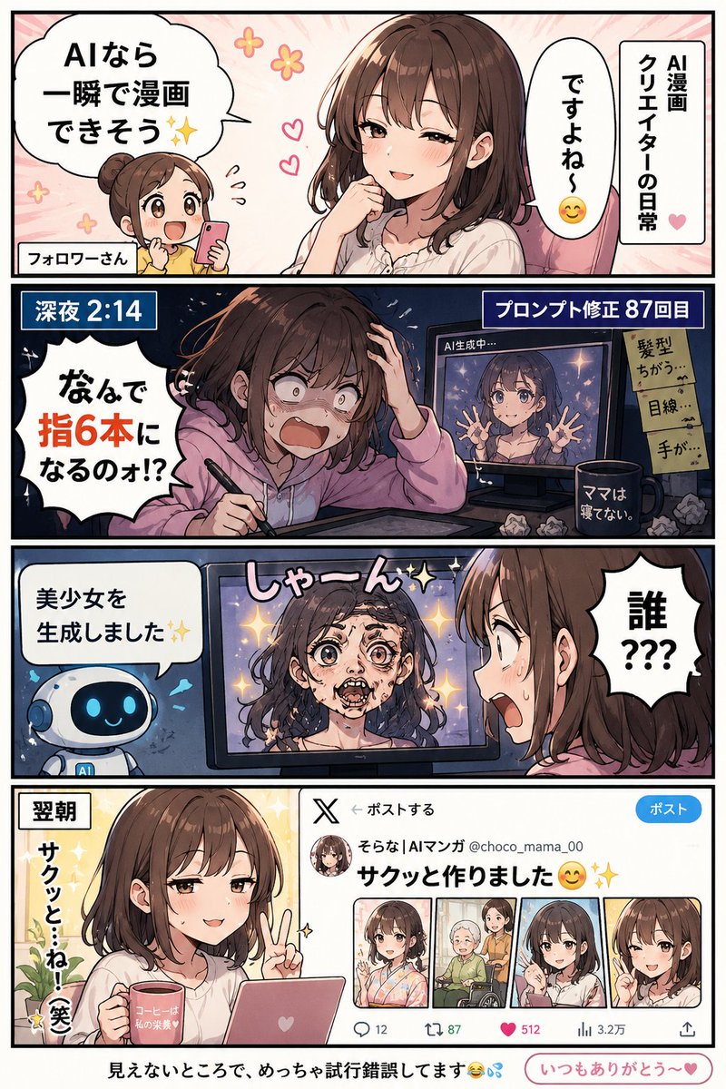 そらな | AIマンガ tweet media