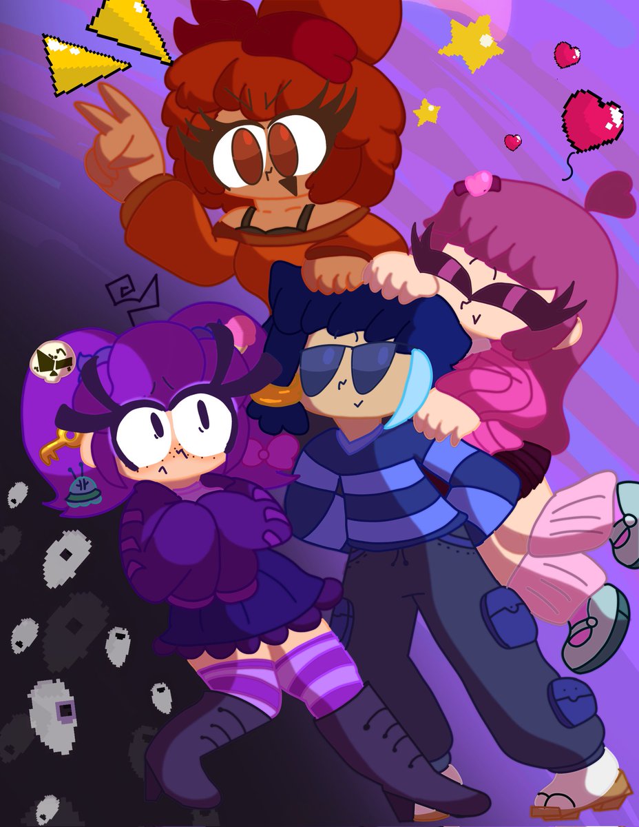 infinitybrooo's tweet photo. Infinity brothers sigue trabajando!
CheatGuys sigue en producción y preparación de promocionales y otras cosas raras
Sigan la cuenta para seguir viendo este extraño grupo 
#CheatGuys #OC #Pixelatl #Ideatoon https://t.co/5QEOA2eLi5
