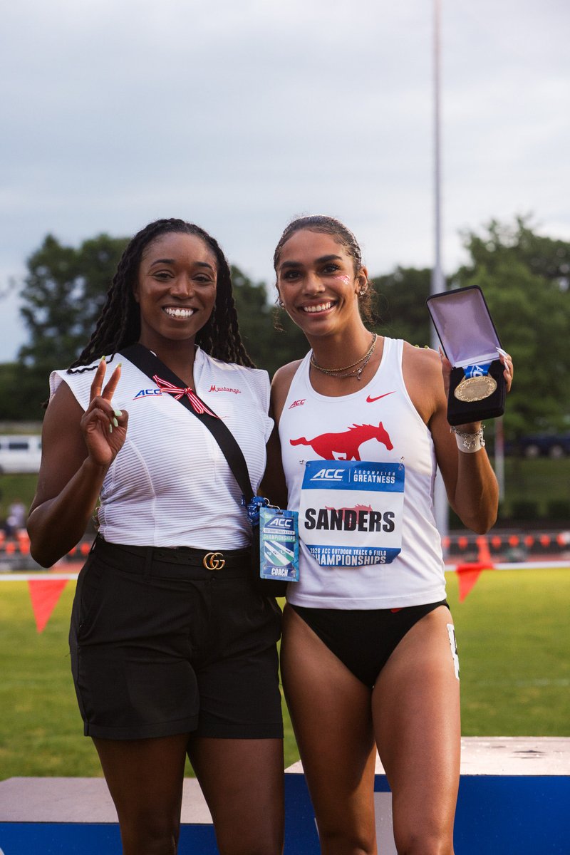 SMUTrackAndXC's tweet photo. Your first ever female SMU ACC Champion: Nea Sanders 🔥🔥🔥 https://t.co/Nt2jo6Y9w2