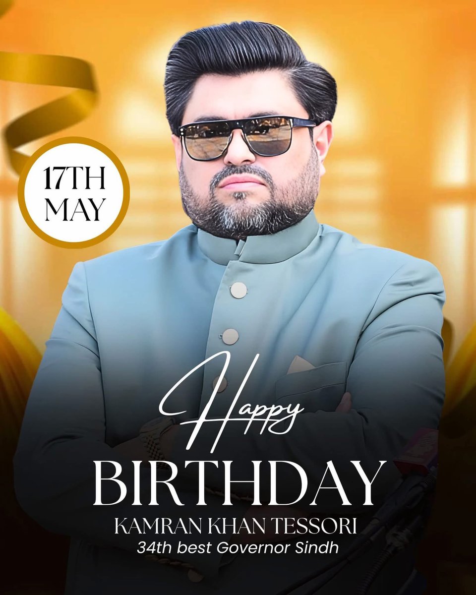 OfficalNoman's tweet photo. سالگرہ مبارک ہو
Kamran Tessori بھائی 
اللہ آپ کو ہمیشہ صحت، عزت اور کامیابی عطا فرمائے
آپ نے ہمیشہ عوام کے دل جیتے ہیں اپنی محبت
دعا ہے کہ آپ اسی طرح لوگوں کے چہروں پر خوشیاں بکھیرتے رہیں اور اللہ آپ کو ہر میدان میں سرخرو کرے
ہمیشہ عوام کے دلوں کے گورنر رہیں گے
#HBD-kamranTessori https://t.co/NpemV3F9lu