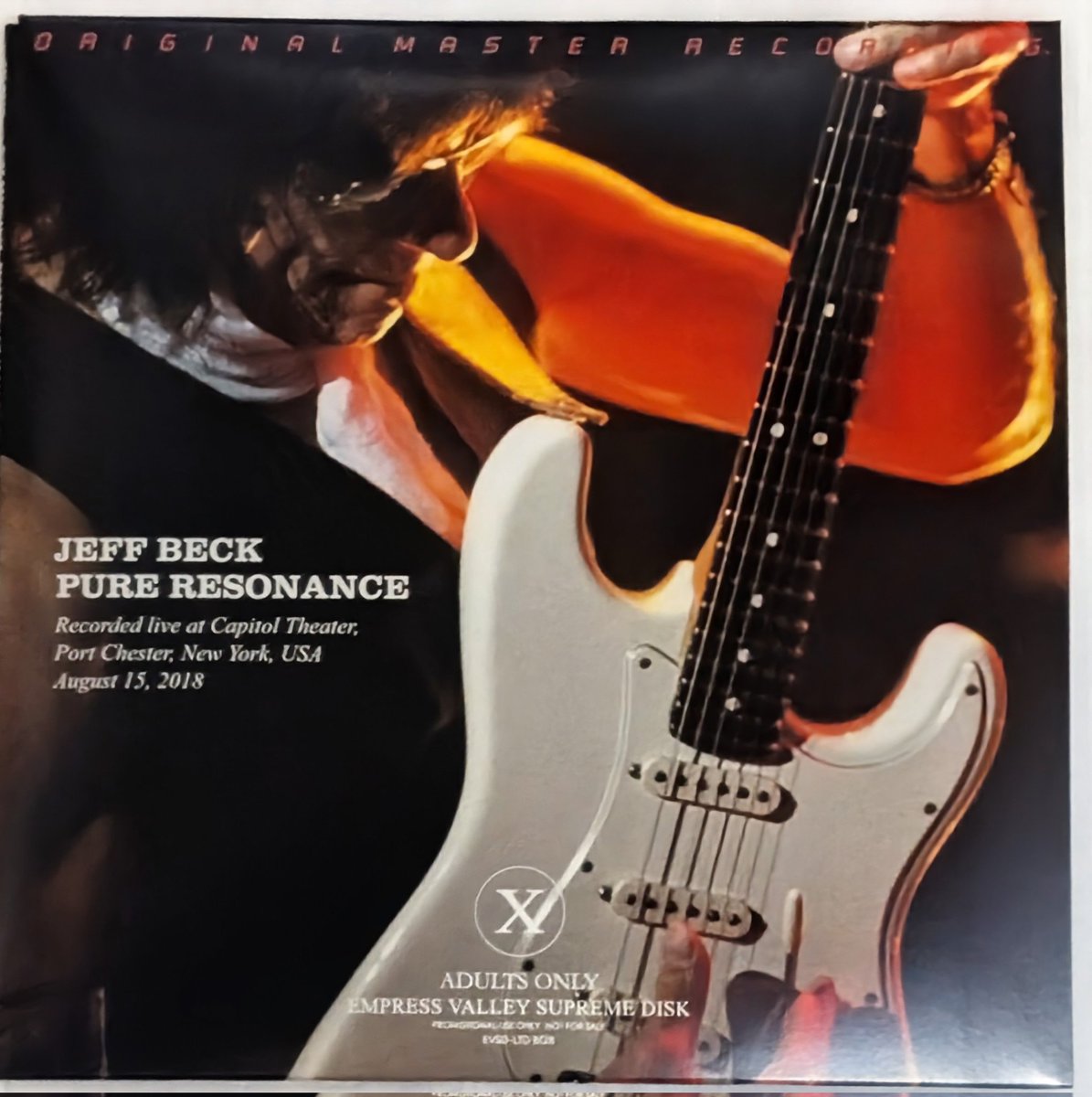 JEFF BECK『PURE RESONANCE』(2018/8/15 Port Chester, 2CD EVSD
