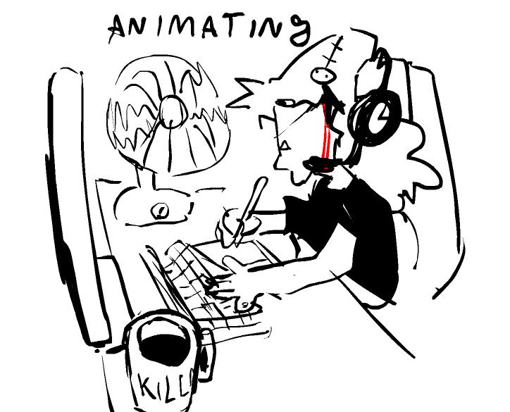 MiniTapioca_'s tweet photo. animating stuff https://t.co/wgGEThREJF