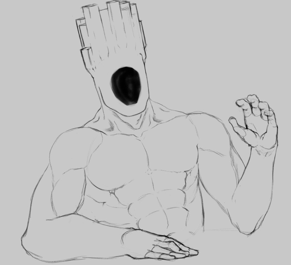 eyepies's tweet photo. really quick OLD sketch i showed off again that was mostly a timed practice

[ #ultrakill ] https://t.co/LUrAcVf6pQ