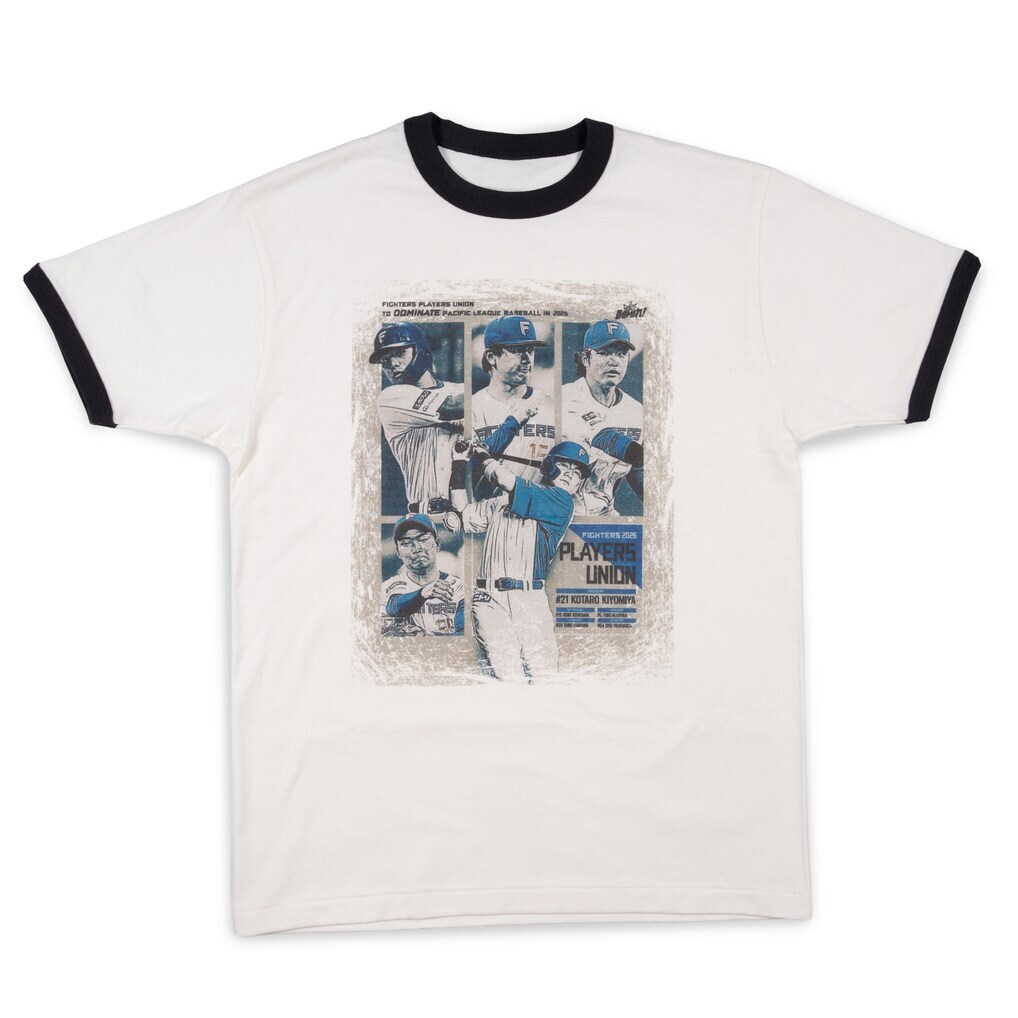 田宮シルエット入り★2026FAVオリジナルロングスリーブTシャツ日本ハム 👑2026選手会グッズ 好評販売中👑 ＼ 清宮幸太郎選手会長のこだわりを