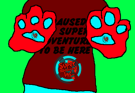 SuperAdventureI's tweet photo. @ssm_waffle Wow! Super Avneture has PAWs Too :D https://t.co/0hXZpKNScc