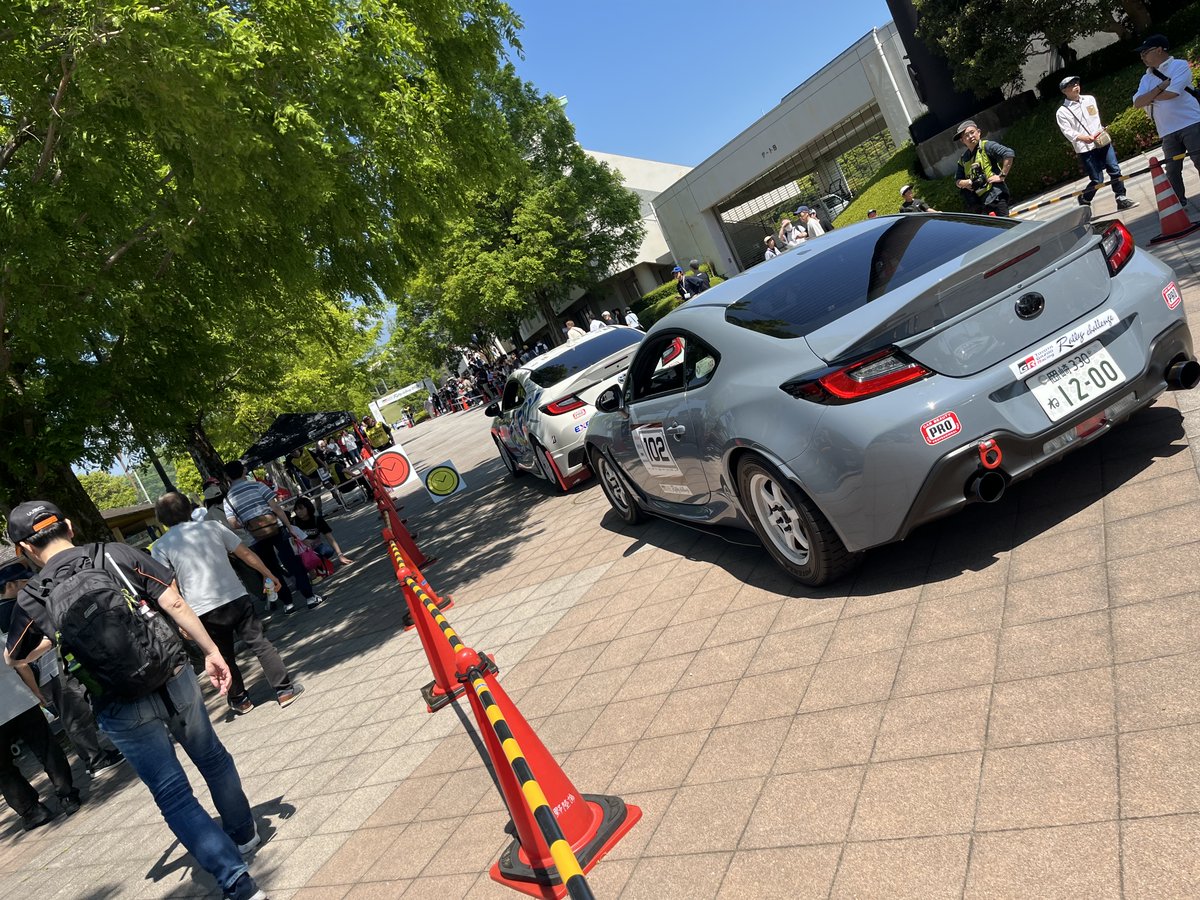 PRO_CREWS's tweet photo. TOYOTA GAZOO Racing Rally Challenge in 富士山すその　開催中です。

本日はセレモニアルスタートの様子を配信しておりますので、ぜひご覧ください。
https://t.co/h9YIOOsGYo

＃TGRRC
#ラリチャレ
#裾野市 https://t.co/MZOpMZ1ERc