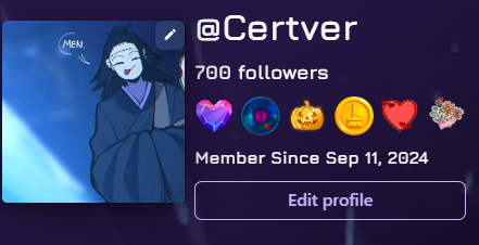 cert_ver's tweet photo. 700 FOLLOWERS!!! https://t.co/CBglxaAVTW