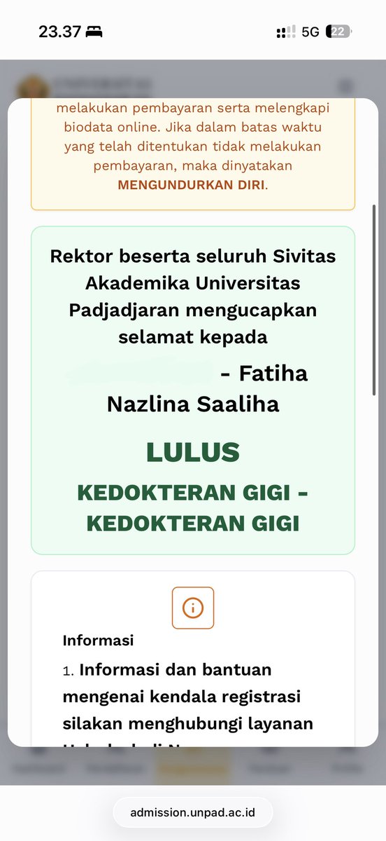 fatiha otw fkg ui 25 maret😭²⁶ tweet media