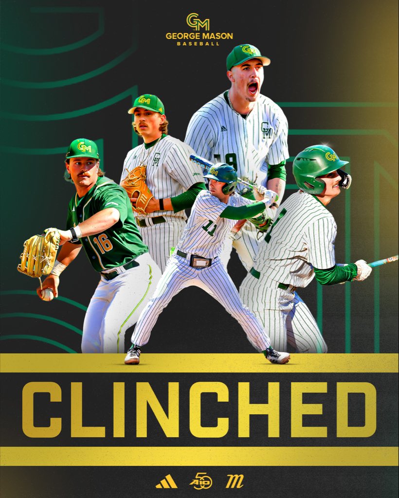 George Mason Baseball tweet media