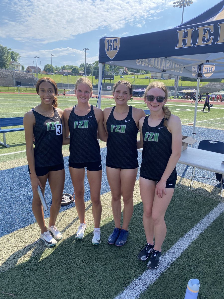 FZNrunning's tweet photo. 4x4 is All-District and qualify for the sectional meet! https://t.co/Wa3Ik0gm1K
