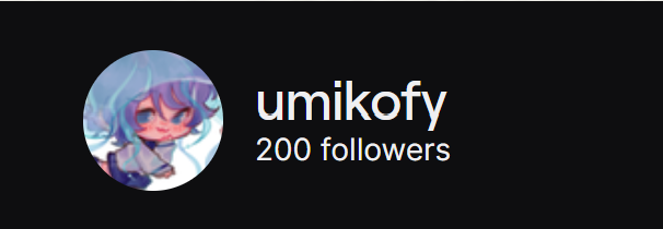 umikofy's tweet photo. 200 followers on ma birthday :D https://t.co/K7disNJBz0