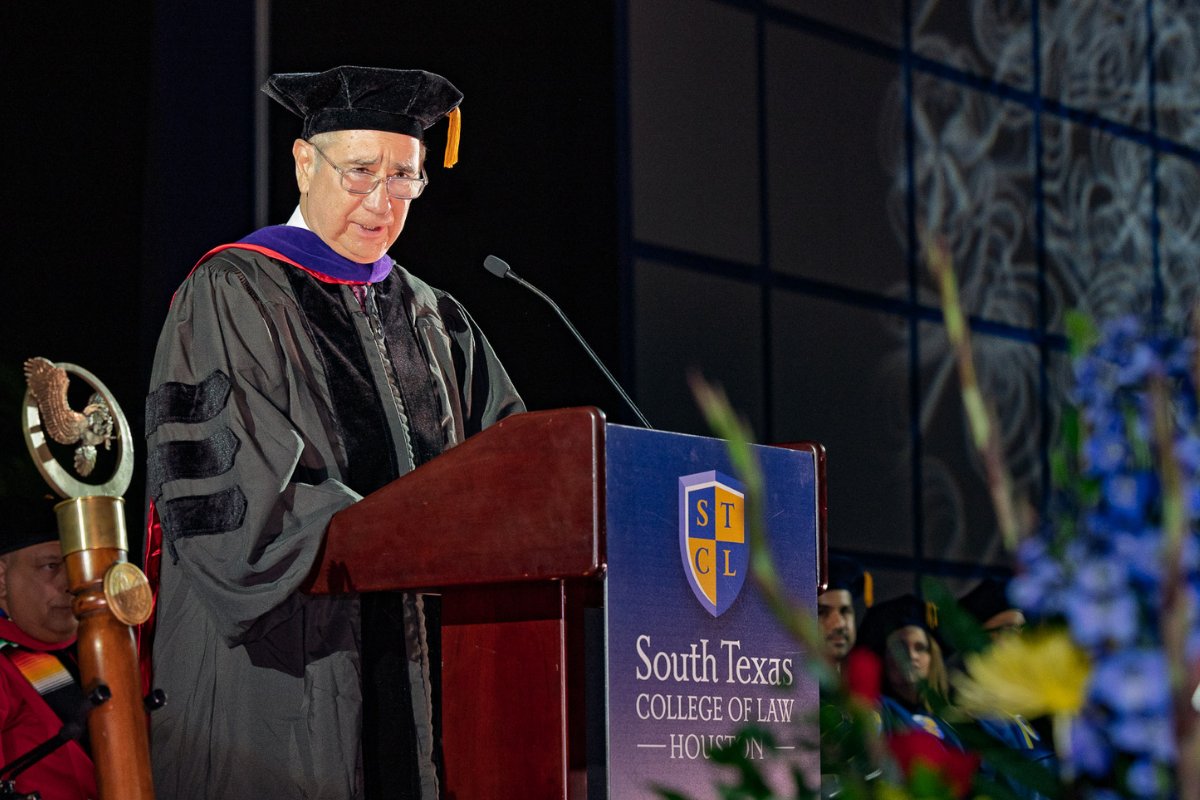 STCL_Houston's tweet photo. South Texas Law presented J.D. degrees to 235 graduates Saturday, welcoming them into the law school’s powerful alumni network.

For more details, read the story here: https://t.co/Q1JkYX0SZR

You can watch the recorded ceremony at https://t.co/9EceNWwMz1 https://t.co/V7v1cgKpwh