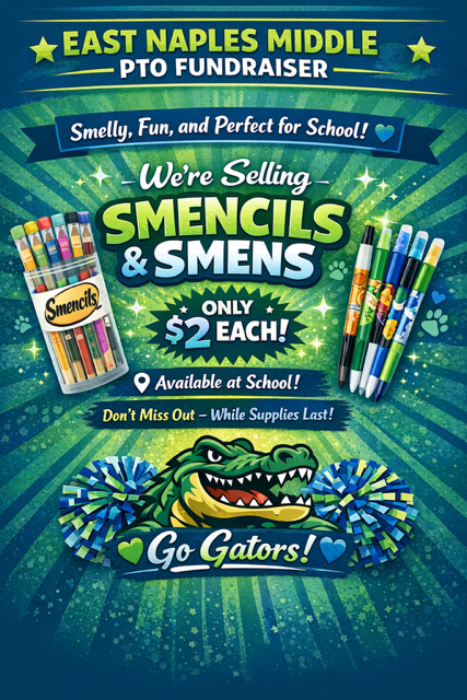 ENMGators's tweet photo. Get your Smencils and Smens while supplies last! https://t.co/qhvPSRLnFN
