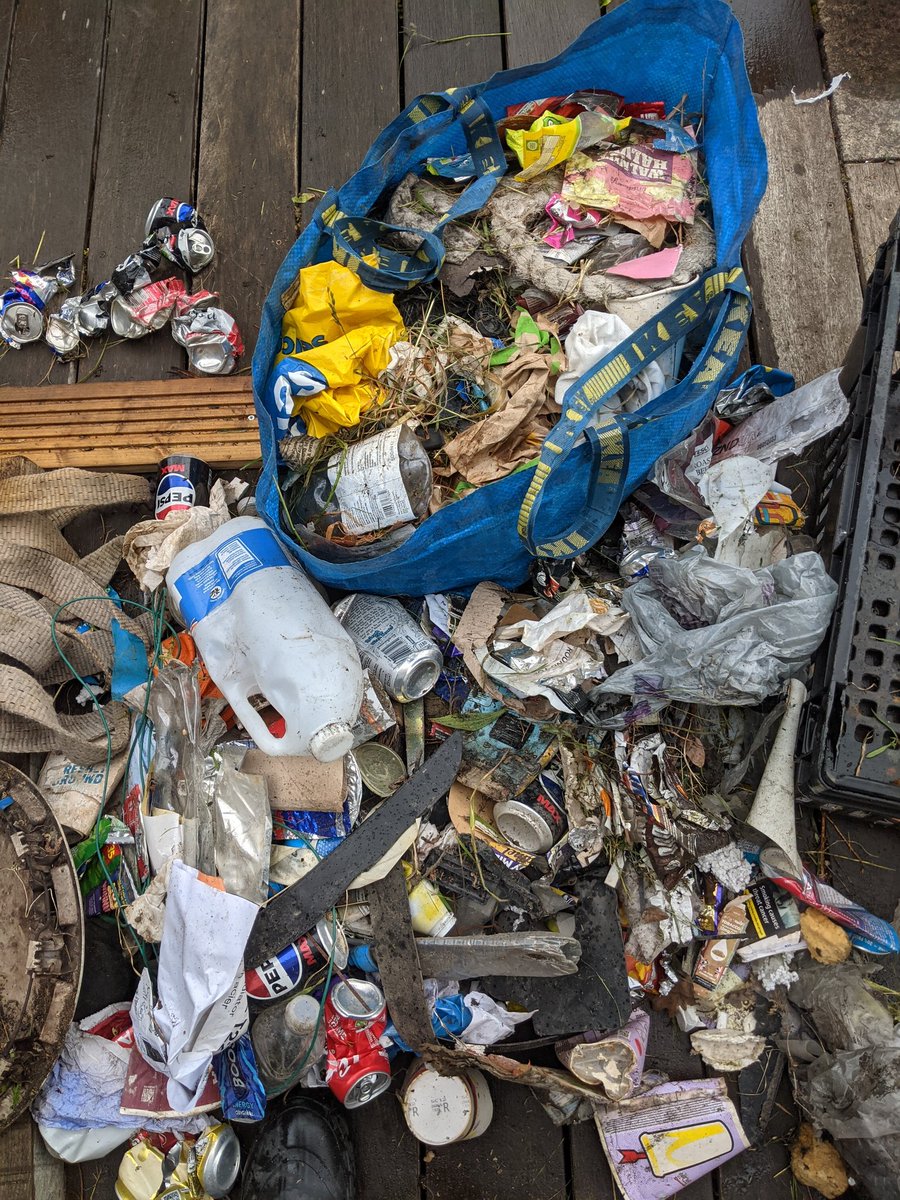 EricTorrington's tweet photo. Some the stuff I sorted through today for the @mcsuk #SourceToSea #litter survey. Over 1,600 items from three locations. See it-Pick it-Sort it. #marinelitter https://t.co/fVQXBbS5iP https://t.co/mhRiLEzngg