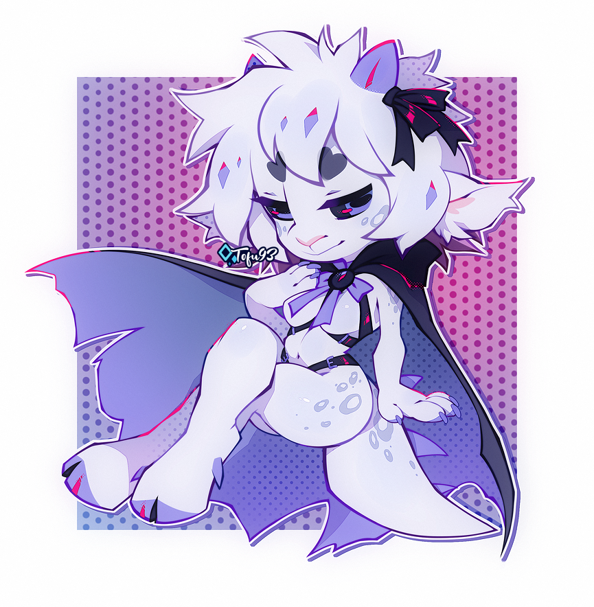 Tofu93Draws's tweet photo. ❤️🤍💜🖤 https://t.co/UARnm8CRiq