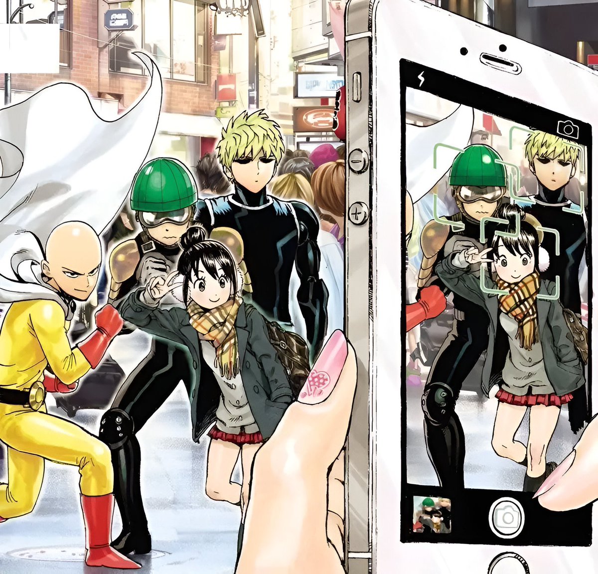 One Punch Man tweet media