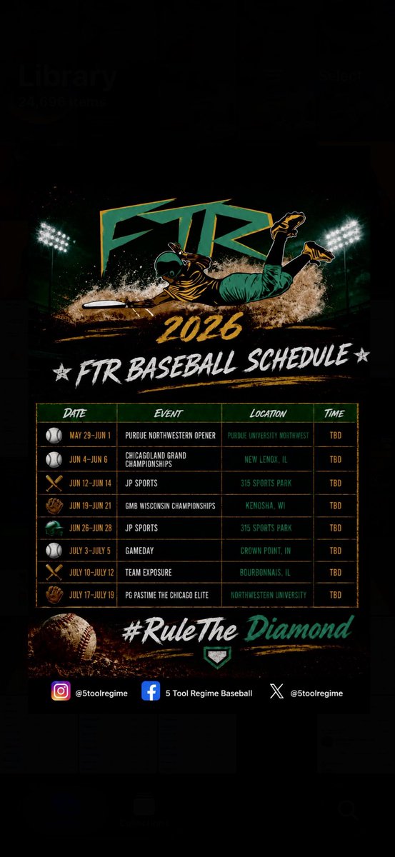 5toolregime's tweet photo. Here is our schedule to our 2nd annual travel baseball for 5 Tool Regime! #5toolbaseball #FTR #5ToolRegime https://t.co/qceIfPcUDT