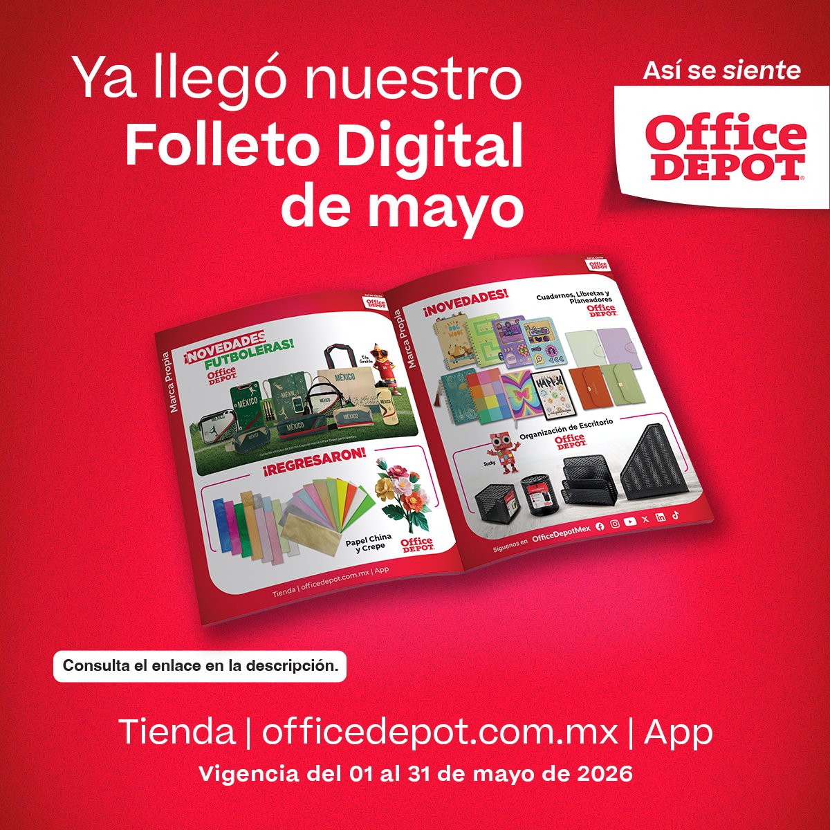 Office Depot México tweet media