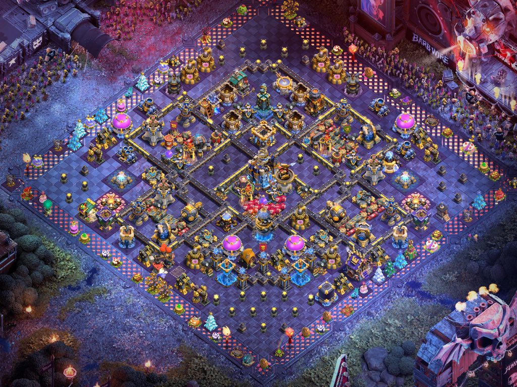 ClashBasess's tweet photo. Looking for an unbreakable all-rounder? 🛡️ This TH18 Legend League base features a strict Anti-3-Star design that completely shuts down both ground AND air attacks. 🛑⚔️ Secure your trophies here:
🔗 https://t.co/lcphnU4giB
#ClashOfClans #TH18 #LegendLeague #CoC #BaseBuilder https://t.co/cwKBIjO8k3