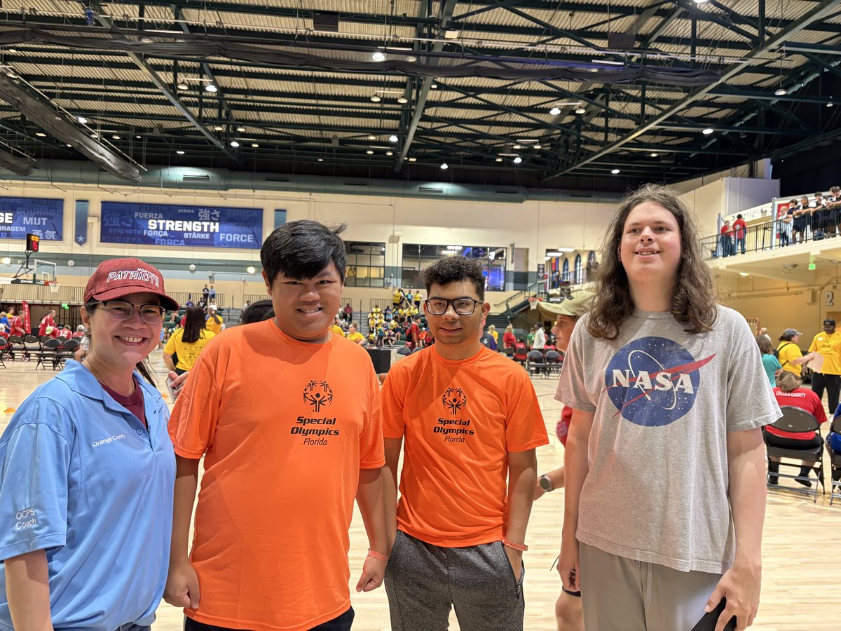 CCHSBears's tweet photo. Huge congratulations to our Special Olympics athletes for representing #TheCreek with pride at State Finals! Special shoutout to Coach Tabar! 🏅👏

@OCPSAthletics https://t.co/Nei7L2leLi