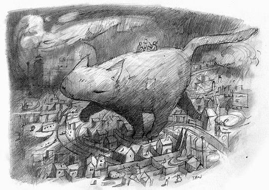lavidaenvinetas's tweet photo. Shaun Tan https://t.co/BwC579Bk9A