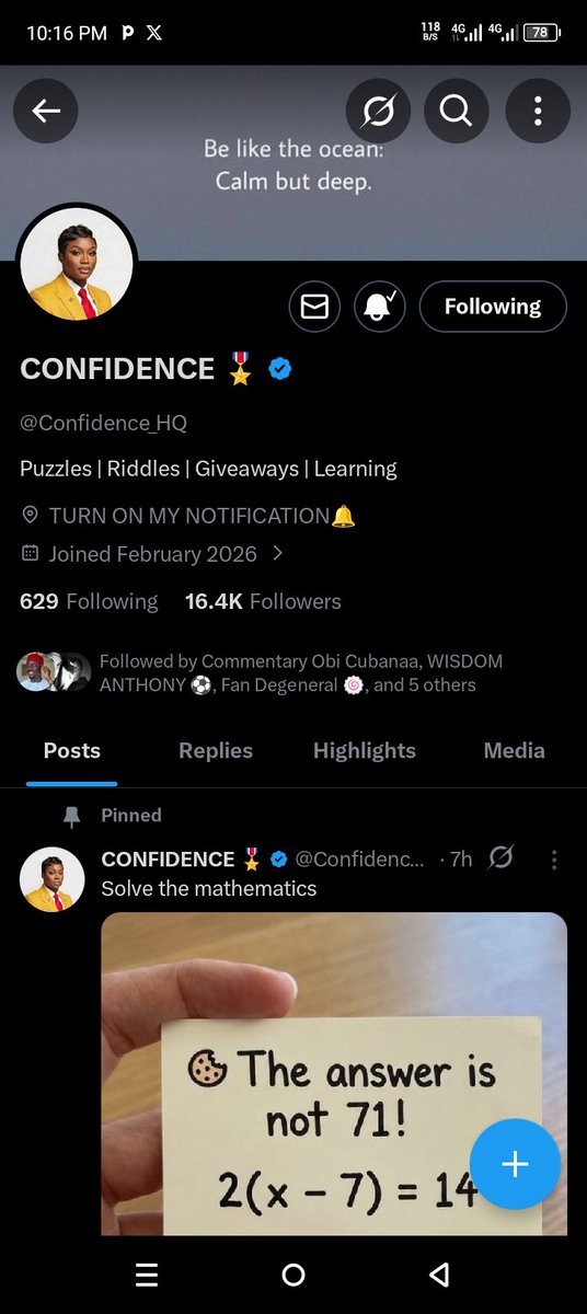 Chioma Francisca tweet media