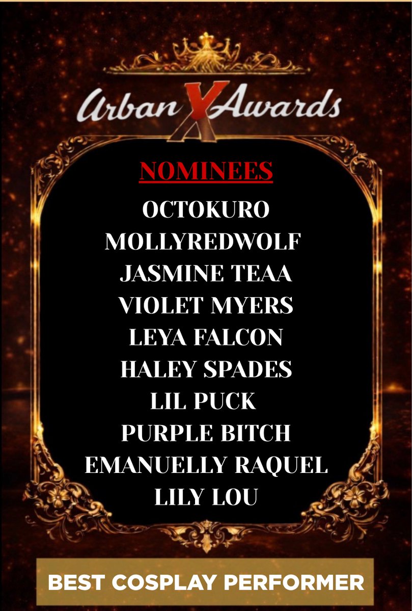 The Urban X Awards tweet media