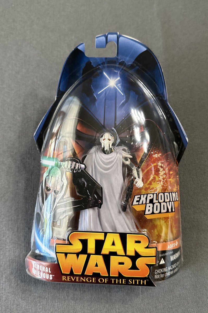 Yolo360Swag's tweet photo. That one General Grievous figure where you can recreate his death and make explode into pieces https://t.co/ER9LXmhm2t