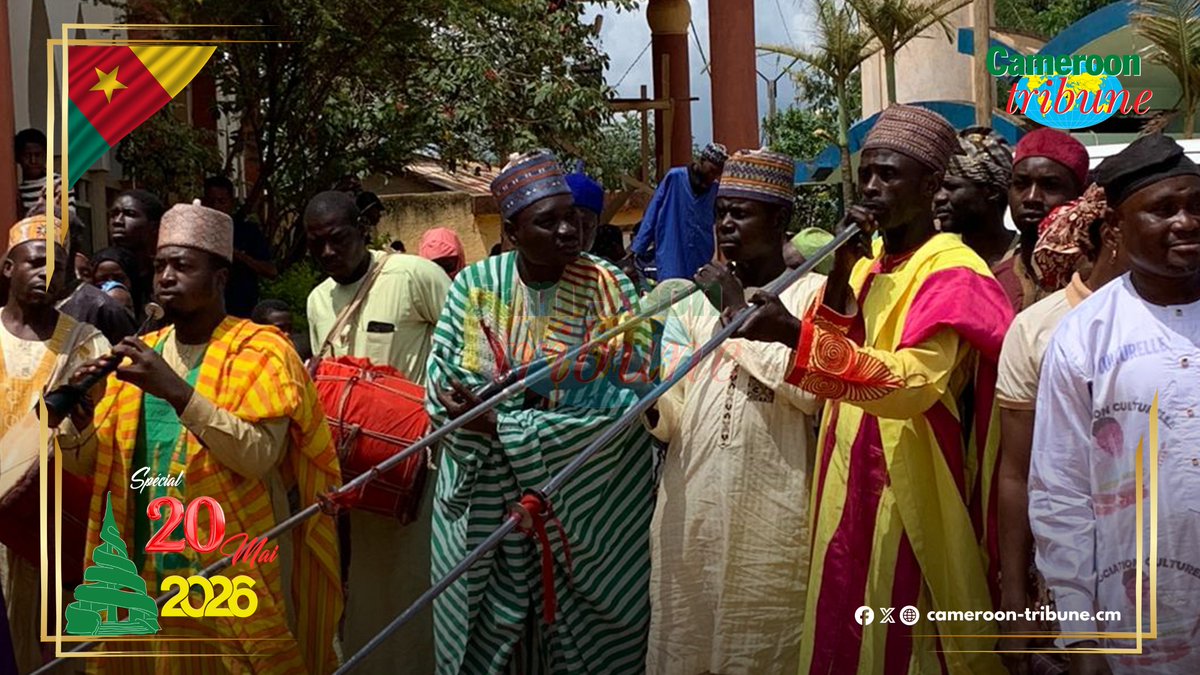 CamerounTribune's tweet photo. Fête de l’Unité à Ngaoundéré : une caravane interculturelle comme avant-goût
#20Mai2026 #FêteDeLUnité #Ngaoundéré #Adamaoua #VivreEnsemble #DiversitéCulturelle #Cameroun #UnitéNationale #Paix https://t.co/xb64cAnFJv