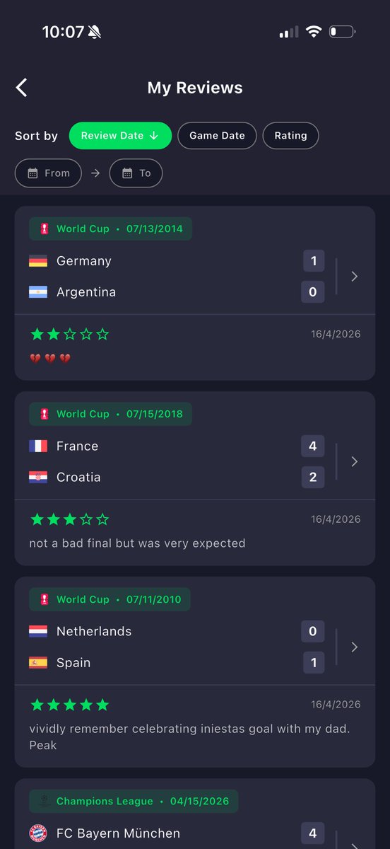 FootyBoxd's tweet photo. @mzdrics It already exists its called FootyBox! Built for football fans who want more than just checking scores. Rate and review the matches you watch, follow your favourite teams and leagues, and see what your friends thought of the same game. Download now on IOS! https://t.co/Z5NTxlfXGq