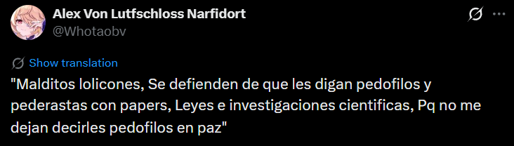 Antis siendo gente horrible tweet media