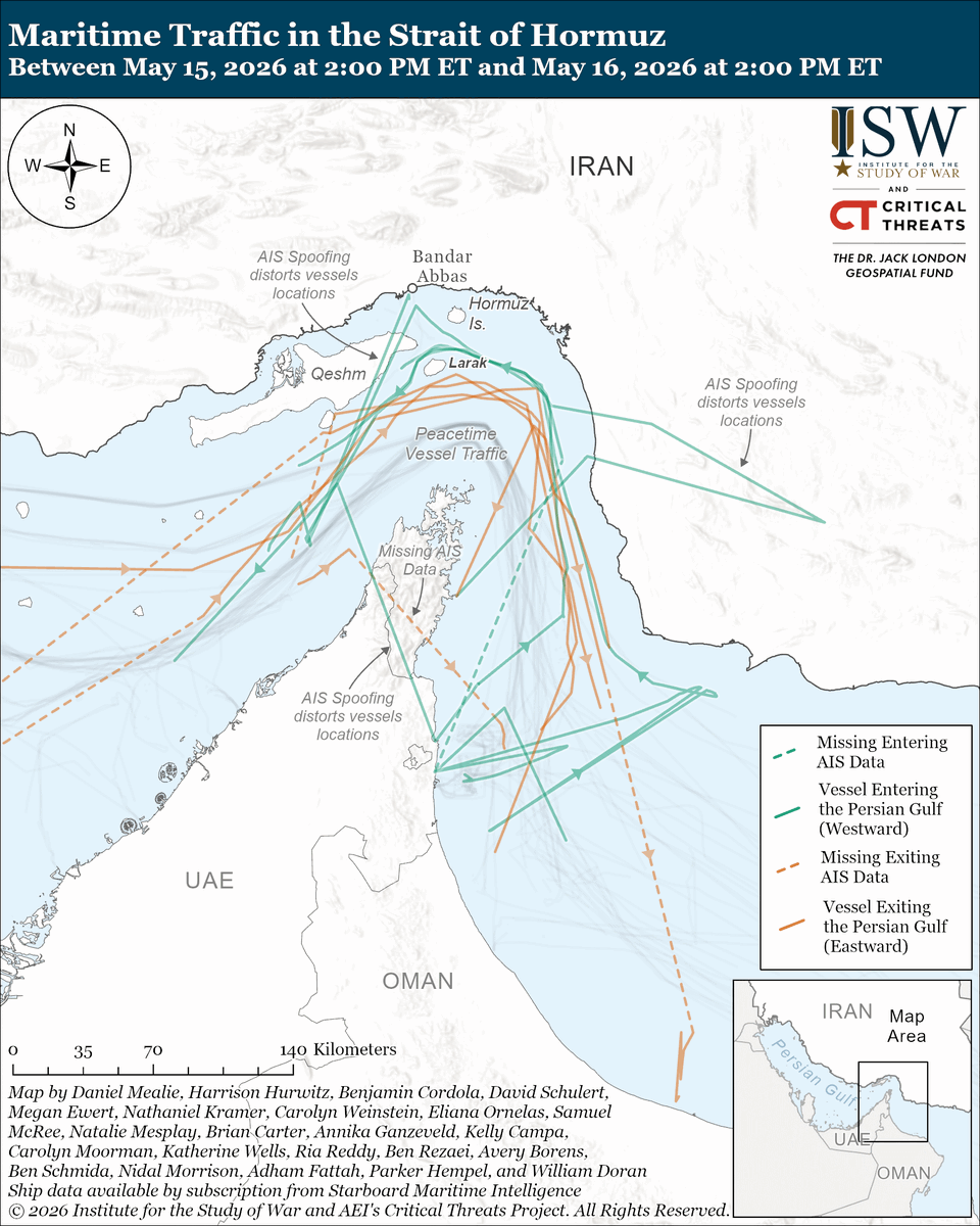 Institute for the Study of War tweet media